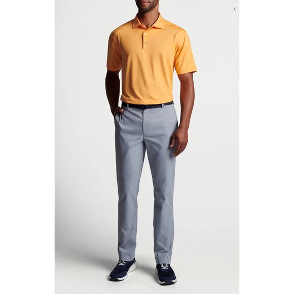 Peter Millar London Blue Golf Pants 40x32 Flat Front Performance - Picture 1 of 8